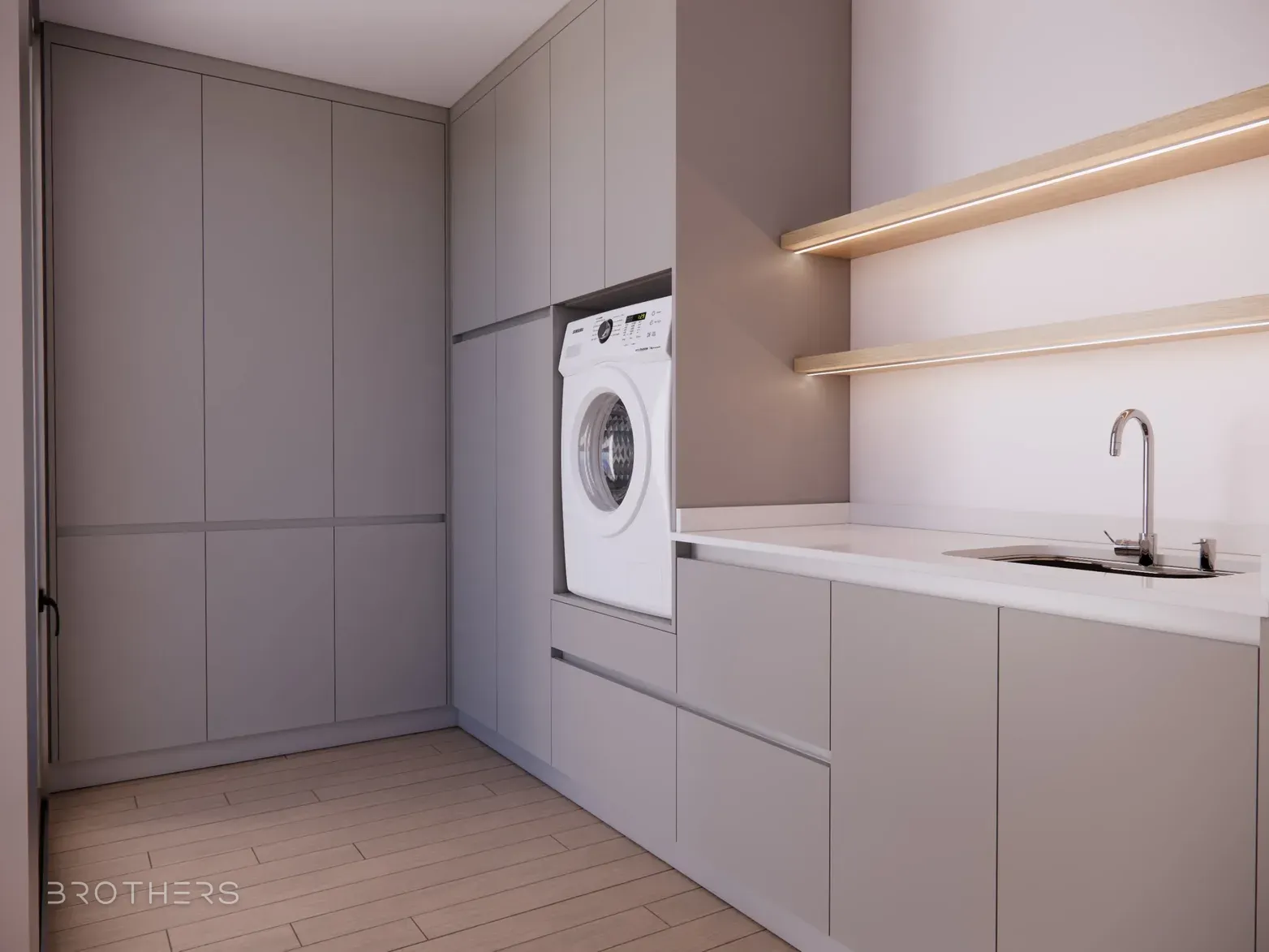 Lavadero MM: render del proyecto